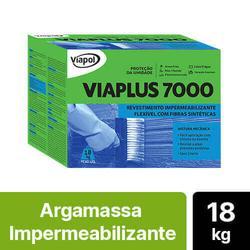 Viaplus 7000 Argamassa Impermeabilizante Fibras 18kg